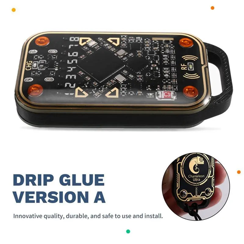 【RECOMENDAR】Chameleon Ultra V3.0 125Khz 13.56Mhz RFID Smart Card Emulator Reader ID IC Tag Copyer+ 3XUID Keychain
