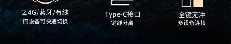 Hatsune Miku E-sports series Mechanical keyboard machinist 68 key customized axis wireless keyboard Wired Headset wireless mouse