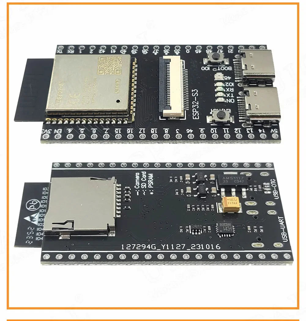ESP32 S3 N16R8 CAM Development Board 2.4G Wifi BT Camera Module for OV2640 OV5640 8MB PSRAM 16MB FLASH ESP32-S3WROOM N16R8
