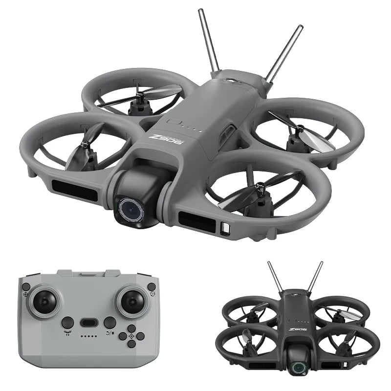 New Z906 Mini FPV Drone Big Screen Remote 180° Electric Adjust 4K Camera 3-Side Obstacle Avoidance Optical Flow With Landing Pad