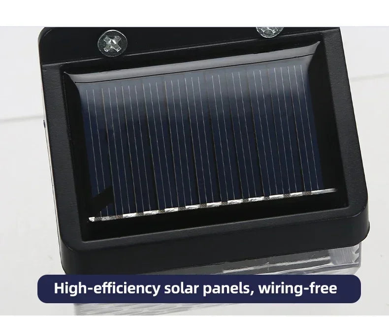 6/30 LED Solar Light PIR Motion Sensor Wall Light Outdoor Solar Lamp Waterproof Solar Powered Sunlight Street Lamp Garden Decor