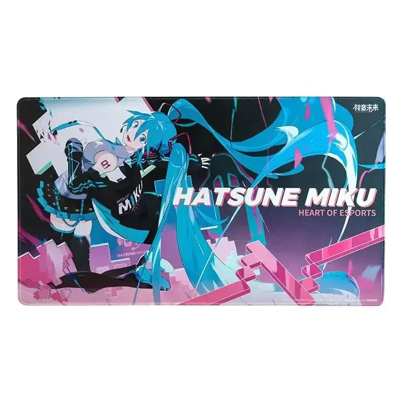 Hatsune Miku E-sports series Mechanical keyboard machinist 68 key customized axis wireless keyboard Wired Headset wireless mouse