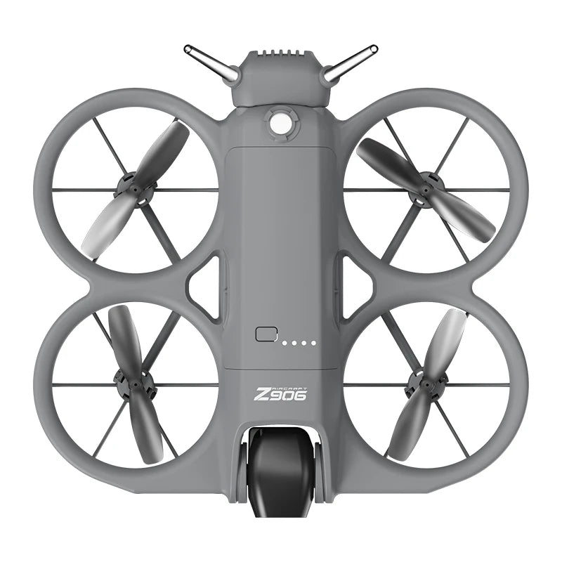 New Z906 Mini FPV Drone Big Screen Remote 180° Electric Adjust 4K Camera 3-Side Obstacle Avoidance Optical Flow With Landing Pad