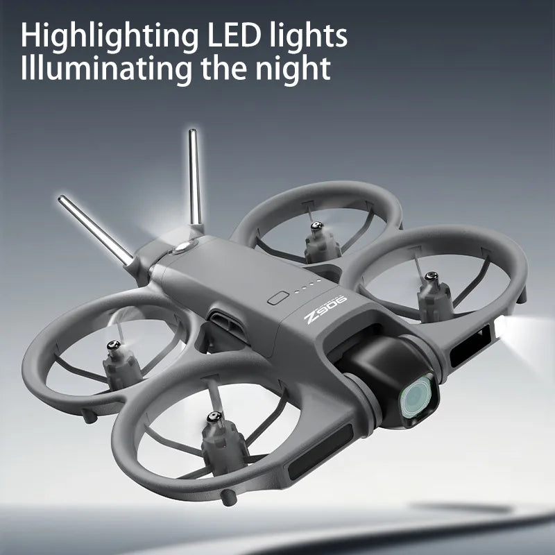 New Z906 Mini FPV Drone Big Screen Remote 180° Electric Adjust 4K Camera 3-Side Obstacle Avoidance Optical Flow With Landing Pad