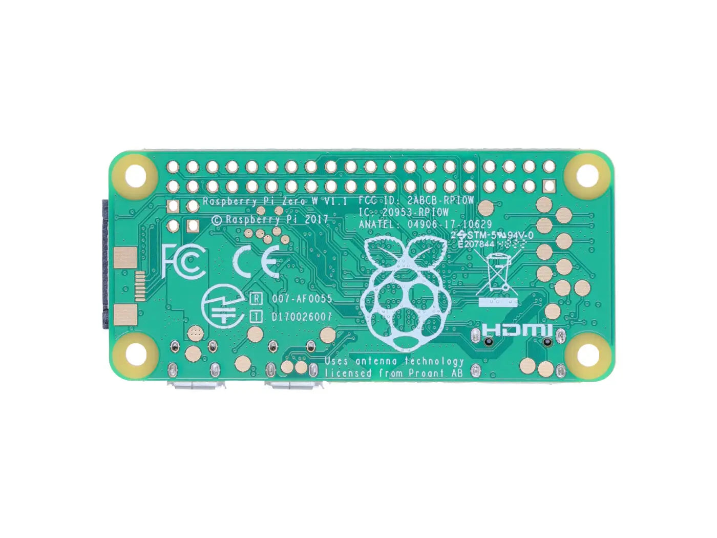 Raspberry Pi Zero W or WH, compact single board computer, Wi-Fi,Bluetooth,40 GPIO pins,1GHz 512MB RAM, for IoT and automation