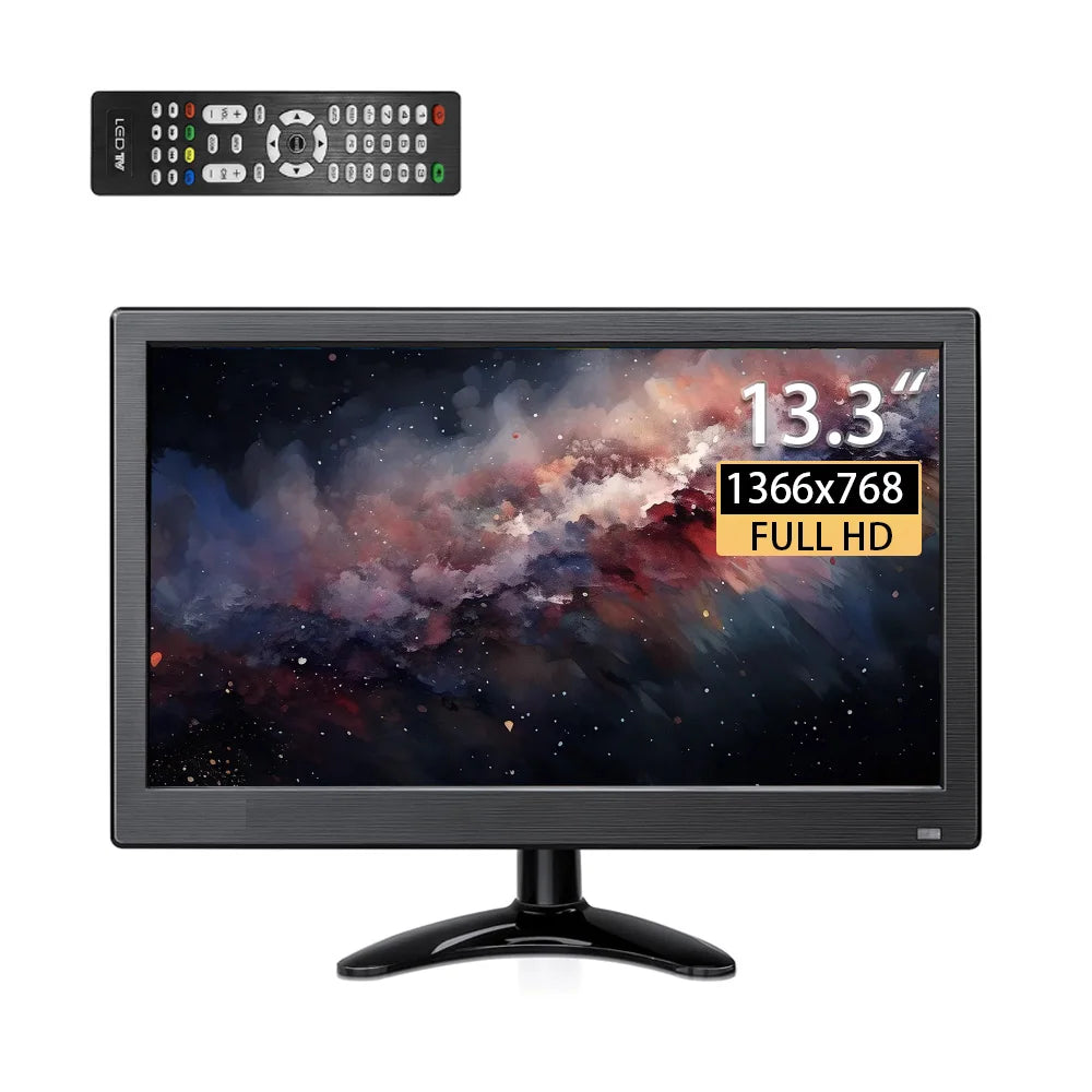 Hot Portable Monitor 11.6/10.1 Inch Small Display with HDMI VGA AV BNC USB Interface for Laptop Raspberry Pi Computer Monitor