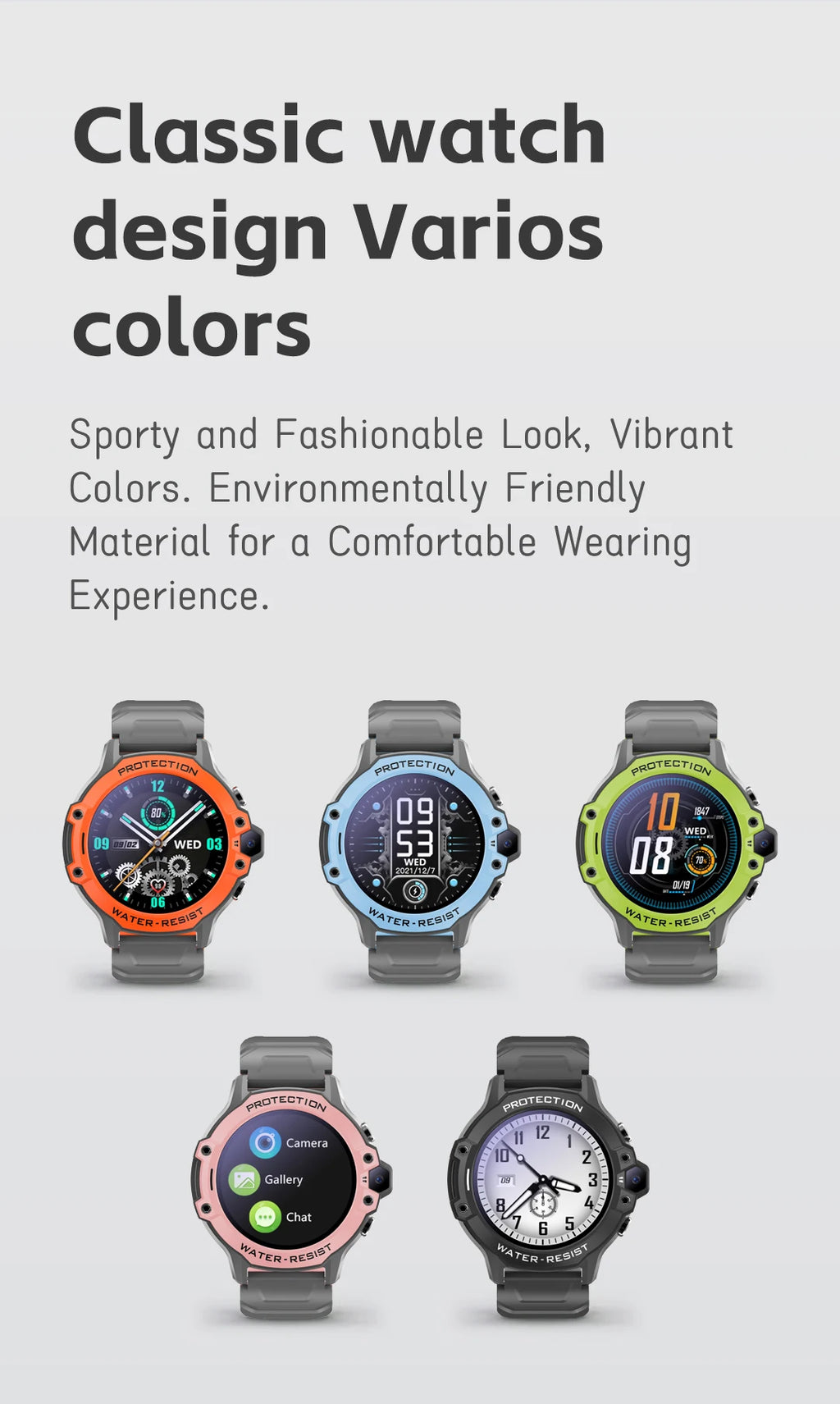 VALDUS 2025 New VK55 Kids Watch GPS SOS Call With 0.3 Mpix Camera 4G SIM Card Children Waterproof Smartwatch For Boys Grils Gift