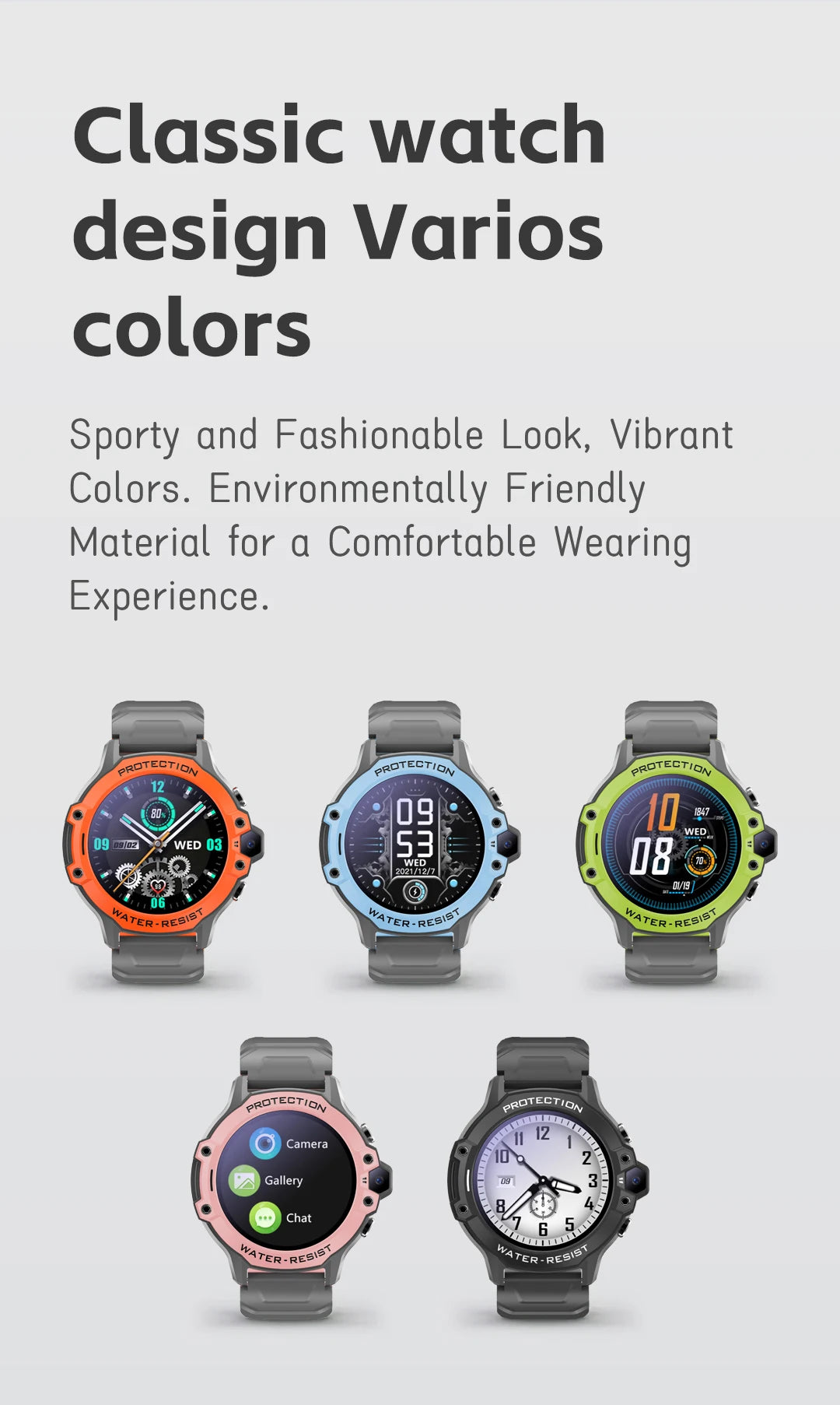 VALDUS 2025 New VK55 Kids Watch GPS SOS Call With 0.3 Mpix Camera 4G SIM Card Children Waterproof Smartwatch For Boys Grils Gift