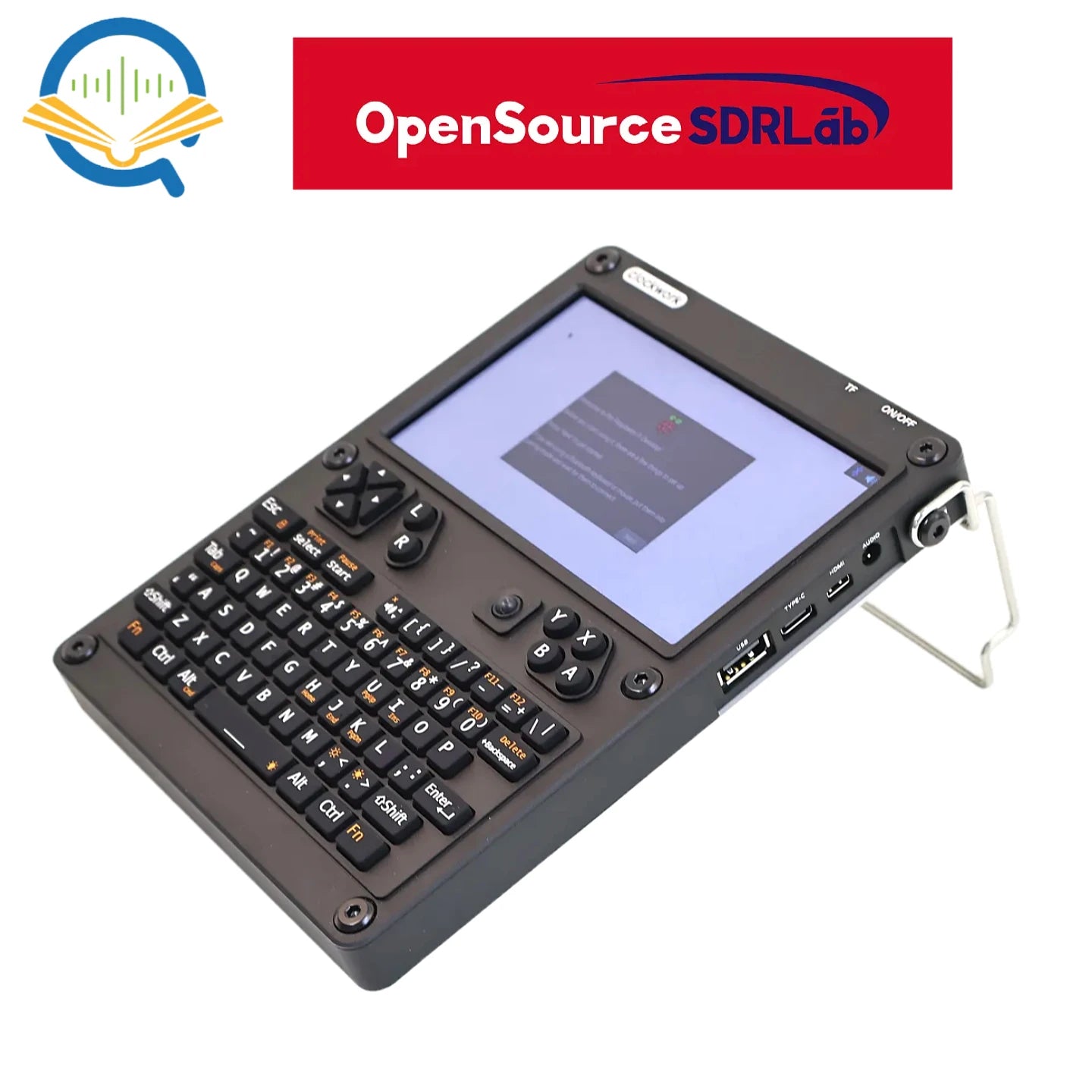 OpenSourceSDRLab uConsole Kit RPI-CM4 Lite with ClockworkPi v3.14 mainboard