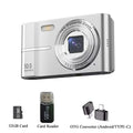 Lenovo 5K Digital Camera 50MP 16X Student Camera Outdoor Anti-Shake Digital Video Camera Flash Video Recorder Small Video Camera