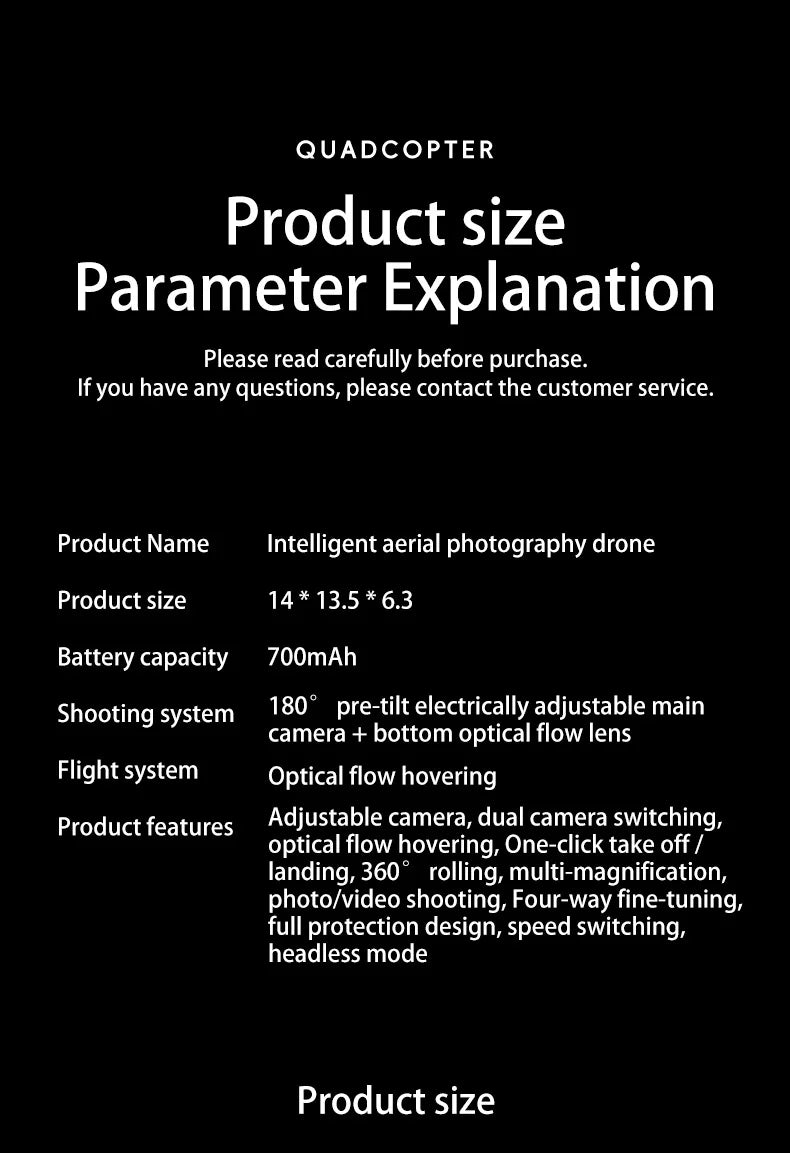 New Z906 Mini FPV Drone Big Screen Remote 180° Electric Adjust 4K Camera 3-Side Obstacle Avoidance Optical Flow With Landing Pad