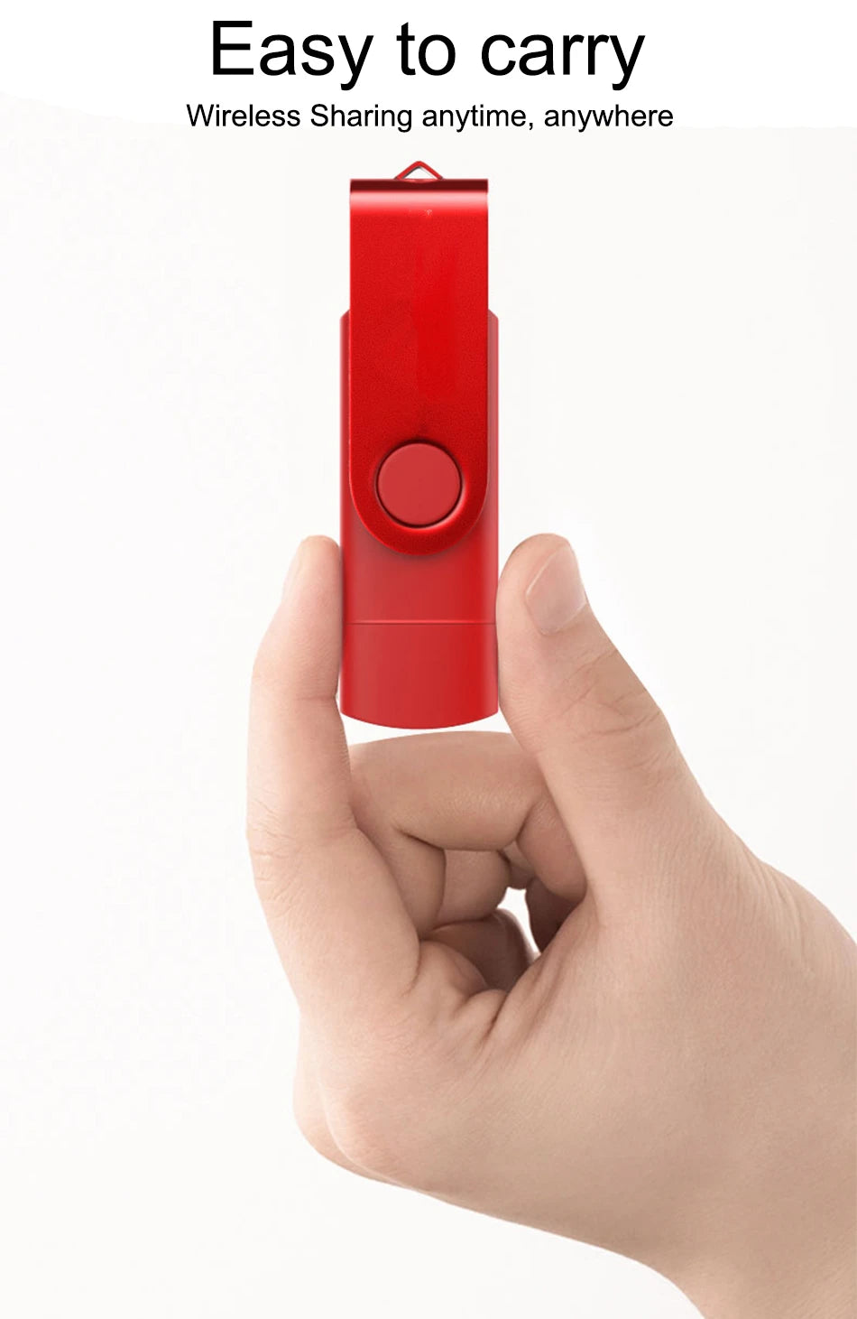 TYPE-C USB3.0 Flash Drive 128GB Key Chain Pen Drive USB Stick High Speed Pendrive for Mobile Phone 64GB