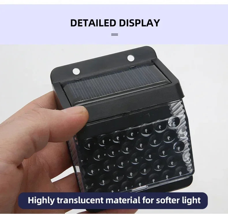 6/30 LED Solar Light PIR Motion Sensor Wall Light Outdoor Solar Lamp Waterproof Solar Powered Sunlight Street Lamp Garden Decor