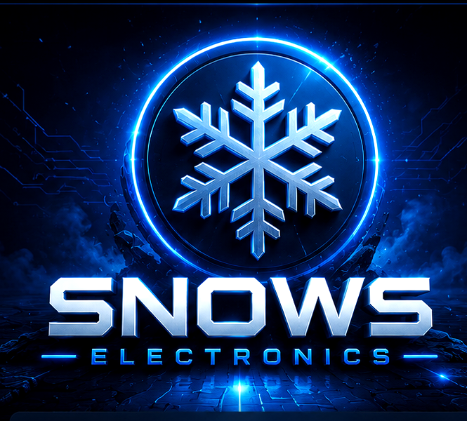 Snows Electronics snowflake logo